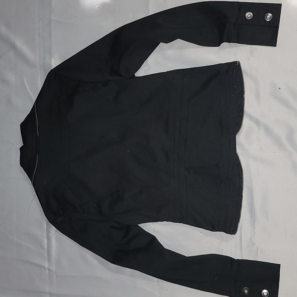 Hot Topic Zipper Trim Heart Zip Jacket XL - Picture 2 of 4